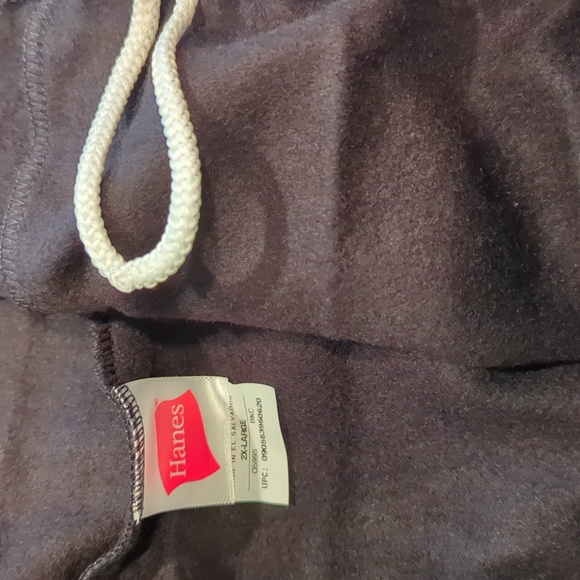 NEW Hanes Men's Sweatpants with Drawstring, size 2XL - Picture 3 of 6